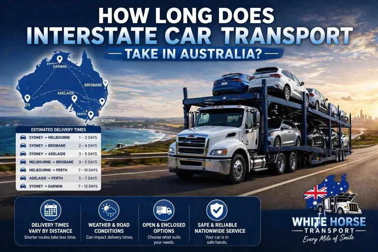 How Long Does Interstate Car Transport Take in Australia